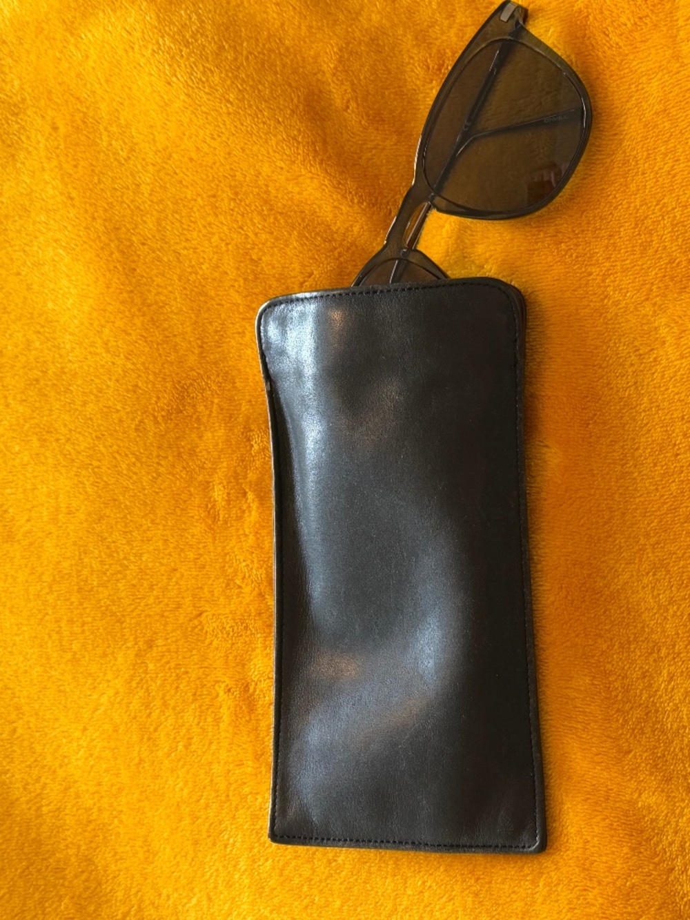 Rare Vintage Coach Soft Leather Eyeglass Case